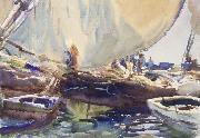 John Singer Sargent Melon Boats France oil painting artist